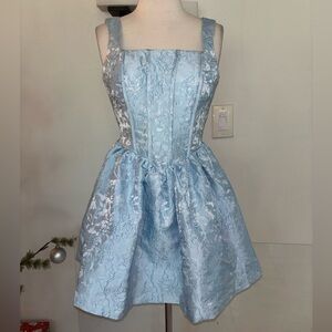 Elegant Blue doll dress